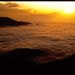 雲海と王ヶ頭の夕陽